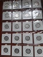 Espagne. Lote 36 Medallas de Plata Municipios Diputación de, Postzegels en Munten