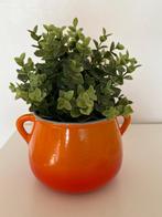 Le Creuset - Braadpan - Oranje/rood emaille - gietijzer -