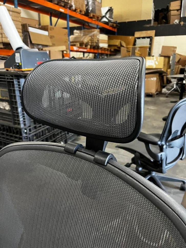 Herman Miller Aeron Remastered Hoofdsteun - Nieuw, Huis en Inrichting, Bureaustoelen, Bureaustoel, Zwart, Nieuw, Ergonomisch, Verzenden