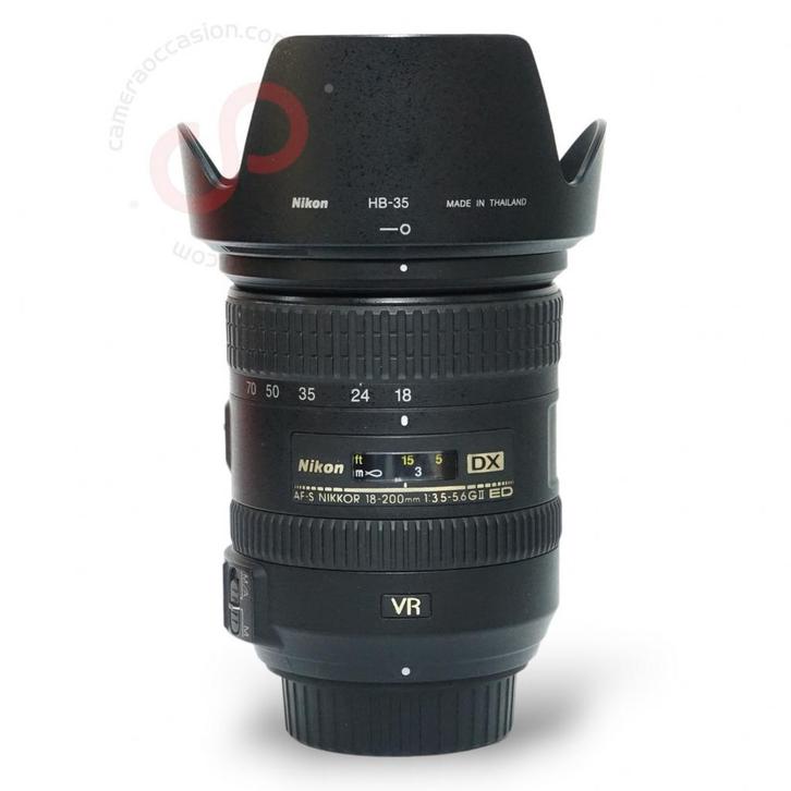Nikon 18-200mm 3.5-5.6 G IF-ED DX VRII AF-S nr. 0946, TV, Hi-fi & Vidéo, Photo | Lentilles & Objectifs, Enlèvement ou Envoi