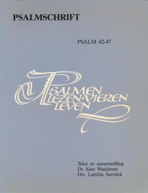Psalmschrift 9 psalm 42-47 9789024256099, Livres, Religion & Théologie, Envoi