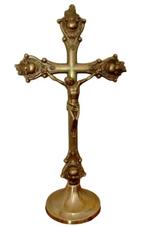 Crucifix - Bronze - 1950-1960 - Crucifix - 37 cm