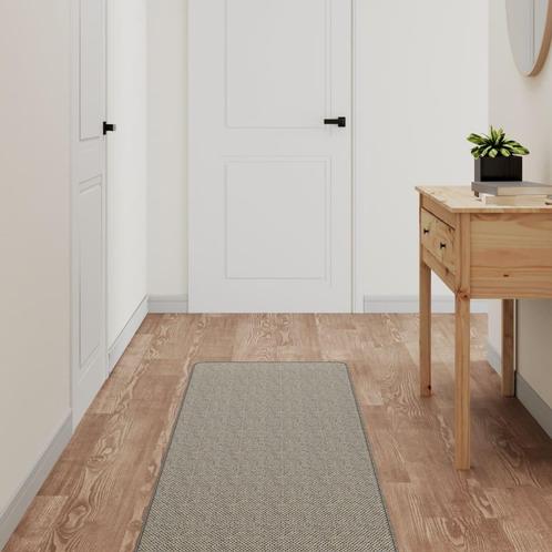 vidaXL Tapijtloper 50x300 cm sisal-look taupe, Huis en Inrichting, Stoffering | Tapijten en Vloerkleden, Nieuw, Verzenden