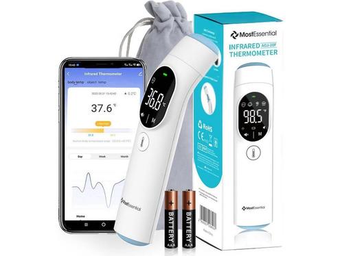 MostEssential 2-in-1 Digitale Koortsthermometer –, Huis en Inrichting, Woonaccessoires | Overige, Nieuw, Verzenden