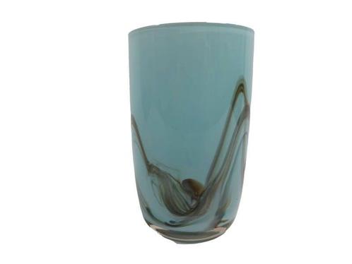 Vaasje van gemêleerd glas, Antiquités & Art, Antiquités | Verre & Cristal, Envoi