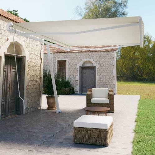 vidaXL Luifel vrijstaand handmatig uittrekbaar 500x350 cm, Tuin en Terras, Zonneschermen, Nieuw, Verzenden