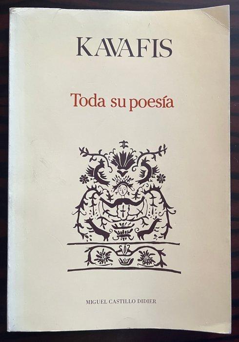 Signed, Miquel Castillo Didier - Kavafis Toda Su Poesia (C., Antiek en Kunst, Antiek | Boeken en Manuscripten