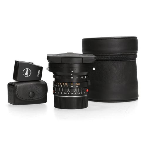 Leica M 24mm 2.8 Elmarit-M ASPH 11878 + Leica24mm viewfinder, TV, Hi-fi & Vidéo, Photo | Lentilles & Objectifs, Enlèvement ou Envoi