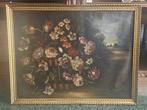 Escuela Italiana (XIX-XX) - Vanitas floral, Antiek en Kunst