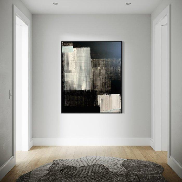 Manuela Ganter-Decker - Better in black NO.7, Antiek en Kunst, Kunst | Schilderijen | Modern