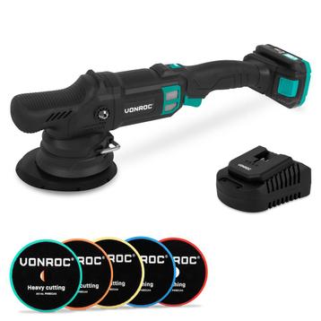 PRO Excentrische Polijstmachine 20V – Ø 150mm | Incl. 2.0Ah, Verzenden