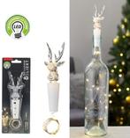 Flessenkurk kunststof hert rendier micro-led flesstop