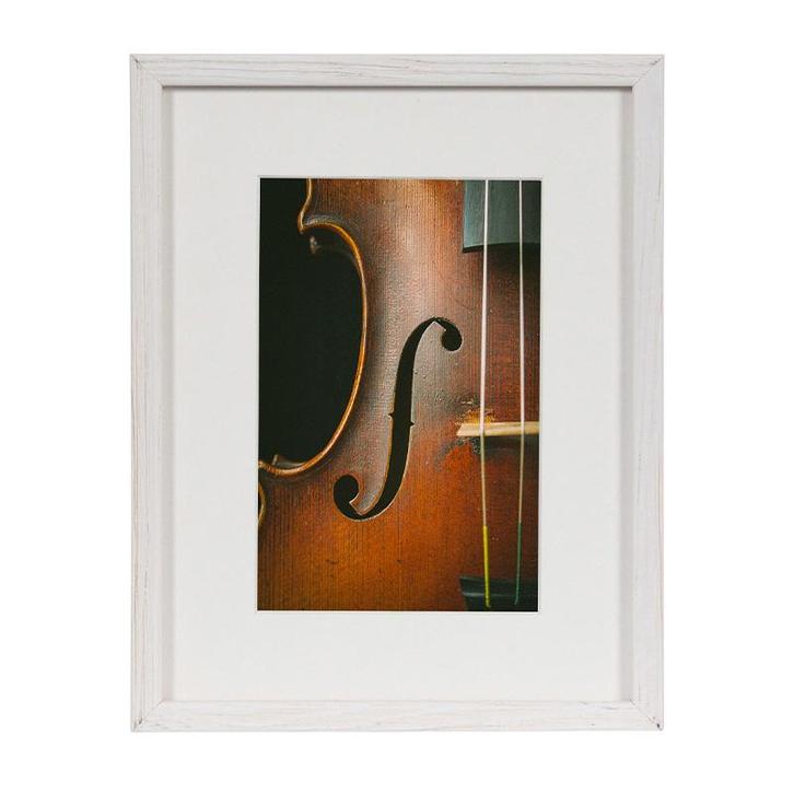 Henzo Fotolijst Viola Wit 13x18 cm met Passe Partout, Huis en Inrichting, Woonaccessoires | Lijsten, Verzenden