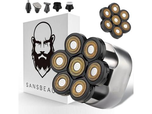 6-in-1 Scheerapparaat Mannen + Extra Scheerkop – Trimmer -, Huis en Inrichting, Woonaccessoires | Overige, Zo goed als nieuw, Verzenden