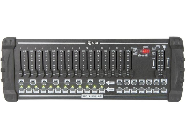 Qtx DM-X16 192 Kanaals DMX Controller, Muziek en Instrumenten, Licht en Laser