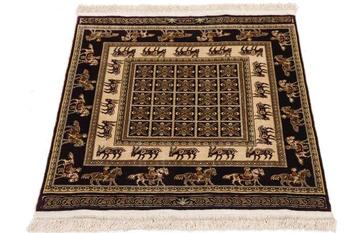 Square Pure Silk Turkish Hereke-Cinar 8/8 ~640,000 Knots/m²