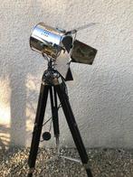 Lamp - Aluminium, Hout, IJzer - Lampadaire cinema vintage