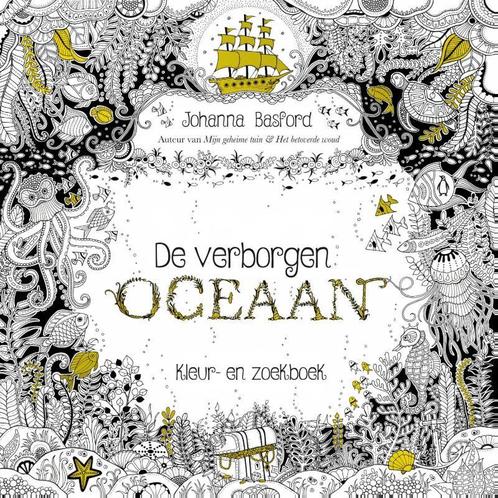 De verborgen oceaan 9789043918664 Johanna Basford, Boeken, Stripverhalen, Zo goed als nieuw, Verzenden