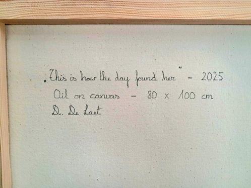 Davy De Laet - This is how the day found her, Antiek en Kunst, Kunst | Schilderijen | Modern