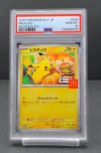 Pokémon - 6 Graded card - Pikachu, Ralts Carte promo - PSA, Hobby en Vrije tijd, Nieuw