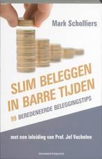 Slim beleggen in barre tijden 9789002235313 Mark Scholliers, Verzenden, Gelezen, Mark Scholliers