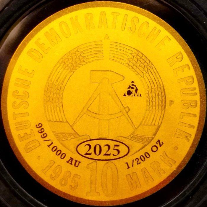 Duitsland. Medal (10 Mark) 2025 1985 Liberation From, Postzegels en Munten, Munten | Europa | Niet-Euromunten