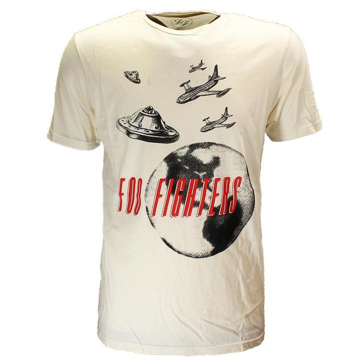 Foo Fighters UFO Planes T-Shirt - Officiële Merchandise, Kleding | Heren, T-shirts