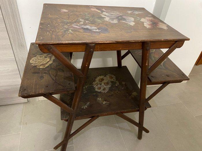 Bijzettafel (2) - Bamboe, Hout, Antiek en Kunst, Curiosa en Brocante