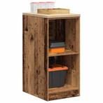 vidaXL Garagekast 40x51x85 cm massief grenenhout oud hout, Verzenden
