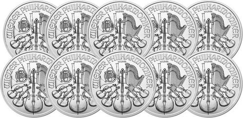 10 troy ounce - Zilver .999 - Philharmonique 2024 - 311 gram, Postzegels en Munten, Edelmetalen en Baren