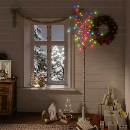 vidaXL Kerstboom wilg 200 meerkleurige LEDs binnen en, Diversen, Kerst, Nieuw, Verzenden