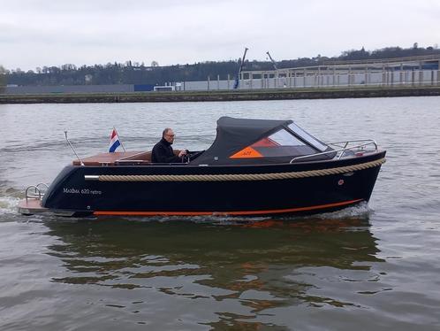 Maxima 620 Retro , Suzuki DF 60 ,22 hrs, Watersport en Boten, Motorboten en Motorjachten, Ophalen