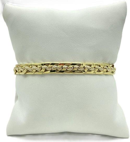 Armband - 18 karaat Geel goud, Handtassen en Accessoires, Armbanden