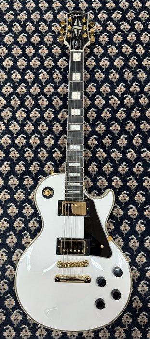 Epiphone - Les Paul Custom Alpine WH - - Guitare électrique, Muziek en Instrumenten, Snaarinstrumenten | Gitaren | Akoestisch