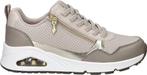 Skechers Uno- Metallic Sliders Dames Sneakers - Beige Maa..., Verzenden