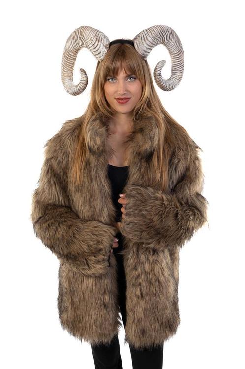 Haarband Hoorns Zilver Diadeem Demoon Duivel Ram Bok Haar Ba, Kleding | Dames, Carnavalskleding en Feestkleding, Nieuw, Ophalen of Verzenden