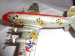 Linemar Toys Japan - Jouet en étain - Mickey Mouse Airplane