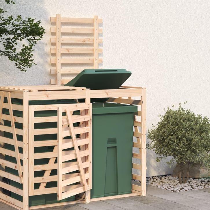 vidaXL Containerberging verlengstuk massief grenenhout, Doe-het-zelf en Bouw, Containers, Verzenden