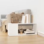 vidaXL Tv-meubel 80x24x32 cm bewerkt hout wit, Huis en Inrichting, Kasten | Boekenkasten, Verzenden, Nieuw
