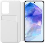 Samsung A55 5G Smart View Wallet Case Wit Telefoonhoesjes, Verzenden, Nieuw