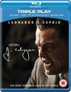 J. Edgar Blu-ray (2012) Leonardo DiCaprio, Eastwood (DIR), CD & DVD, Blu-ray, Envoi