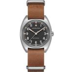 Hamilton Khaki Pilot Pioneer H76419531 uit 2023, Handtassen en Accessoires, Horloges | Dames, Nieuw, Verzenden