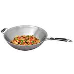 Wokpan | Voor Inductie Wok | RVS | Ø360mm Ristormarkt, Verzenden, Nieuw in verpakking