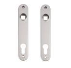 LOCINOX afdekplaat PC92 voor insteeksloten rvs 2 stuks, Nieuw, Overige materialen, Klink of Kruk