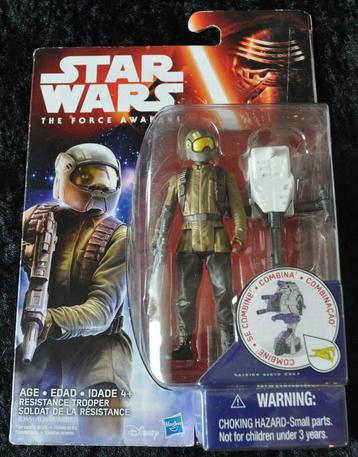 Star Wars The Force Awakens Resistance Trooper Soldat de la beschikbaar voor biedingen