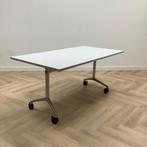 verrijdbare klaptafel, 160x80 vm, grijs - metaalkleur, Huis en Inrichting, Gebruikt