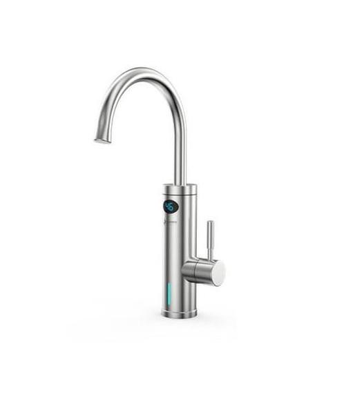 Digitaal bedienbare elektrische warmwater kraan, geen boiler, Doe-het-zelf en Bouw, Sanitair, Nieuw, Chroom, Kraan, Ophalen of Verzenden
