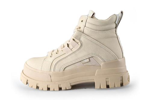 Buffalo Veterboots in maat 38 Beige | 5% extra korting, Kleding | Dames, Schoenen, Beige, Zo goed als nieuw, Overige typen, Verzenden