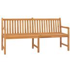 vidaXL Tuinbank 180 cm massief teakhout, Tuin en Terras, Verzenden, Nieuw