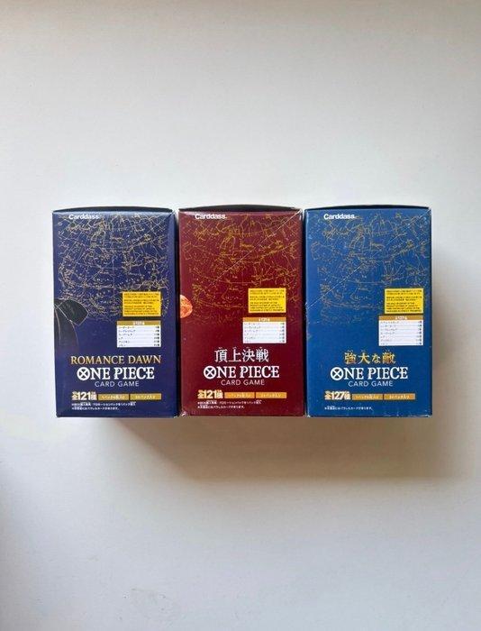 Bandai - 3 Booster box - One Piece - OnePiece Card Game, Hobby en Vrije tijd, Verzamelkaartspellen | Overige